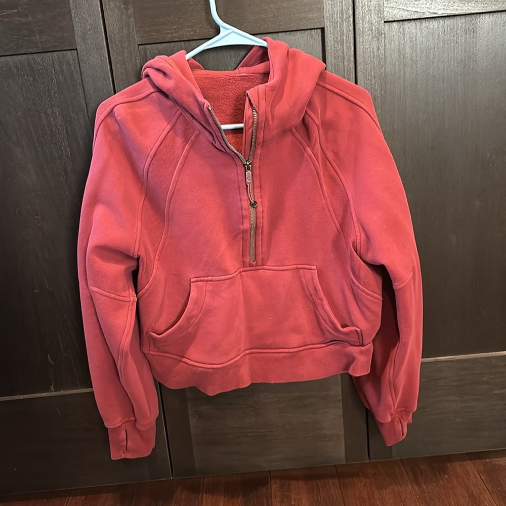 Lululemon xs/s oversized half zip scuba